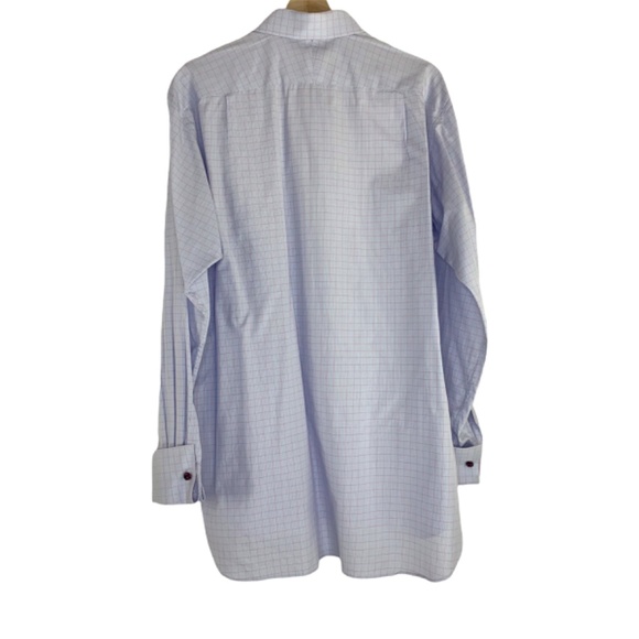 Thomas Pink Long Sleeve Button Down Dress Shirt - Picture 5 of 5